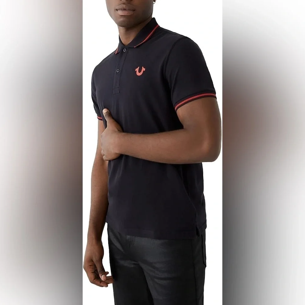 NWT True Religion Men's Crafted with Pride Polo